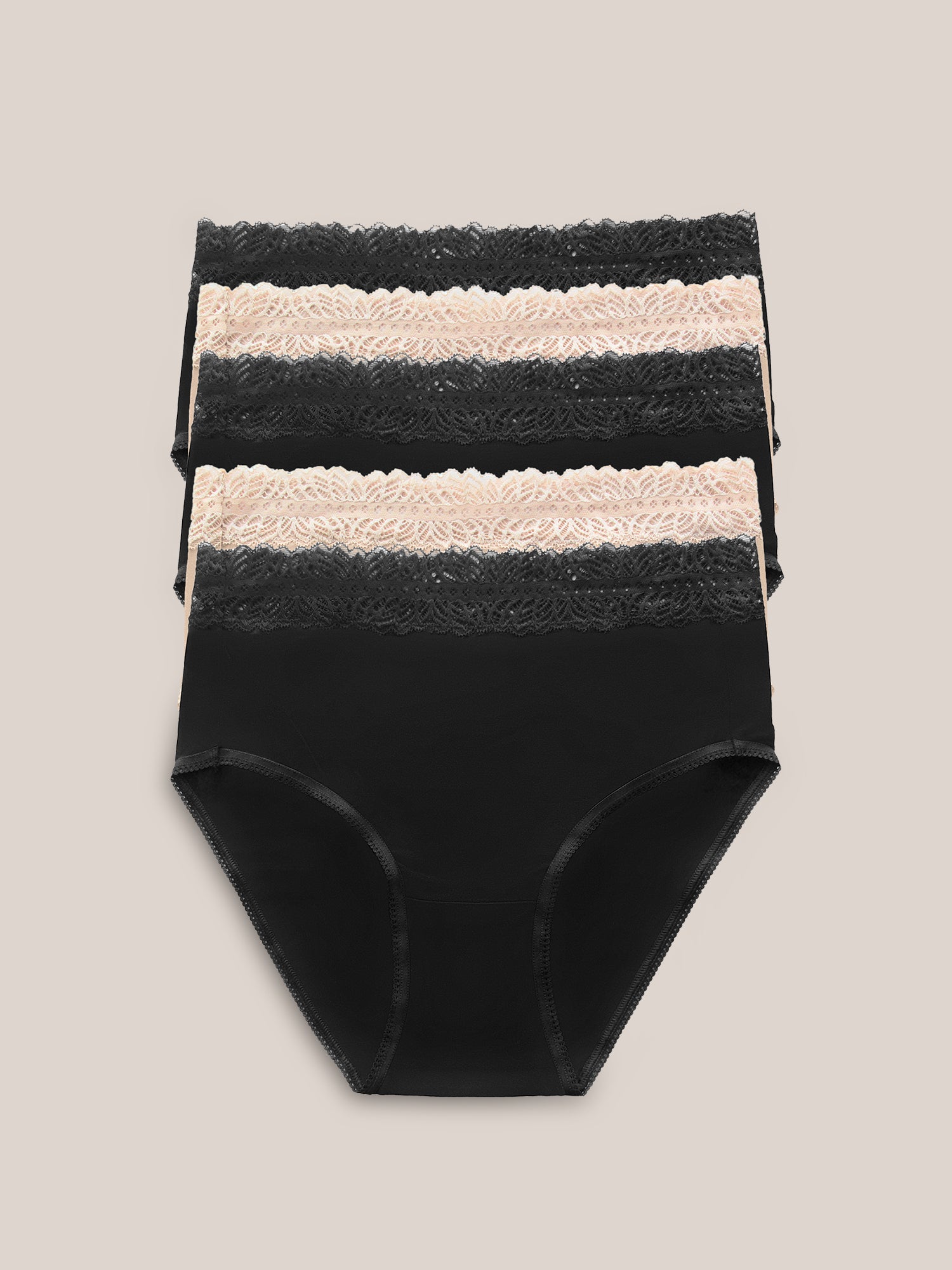 High-Waisted Postpartum Underwear Pack | Assorted Neutrals