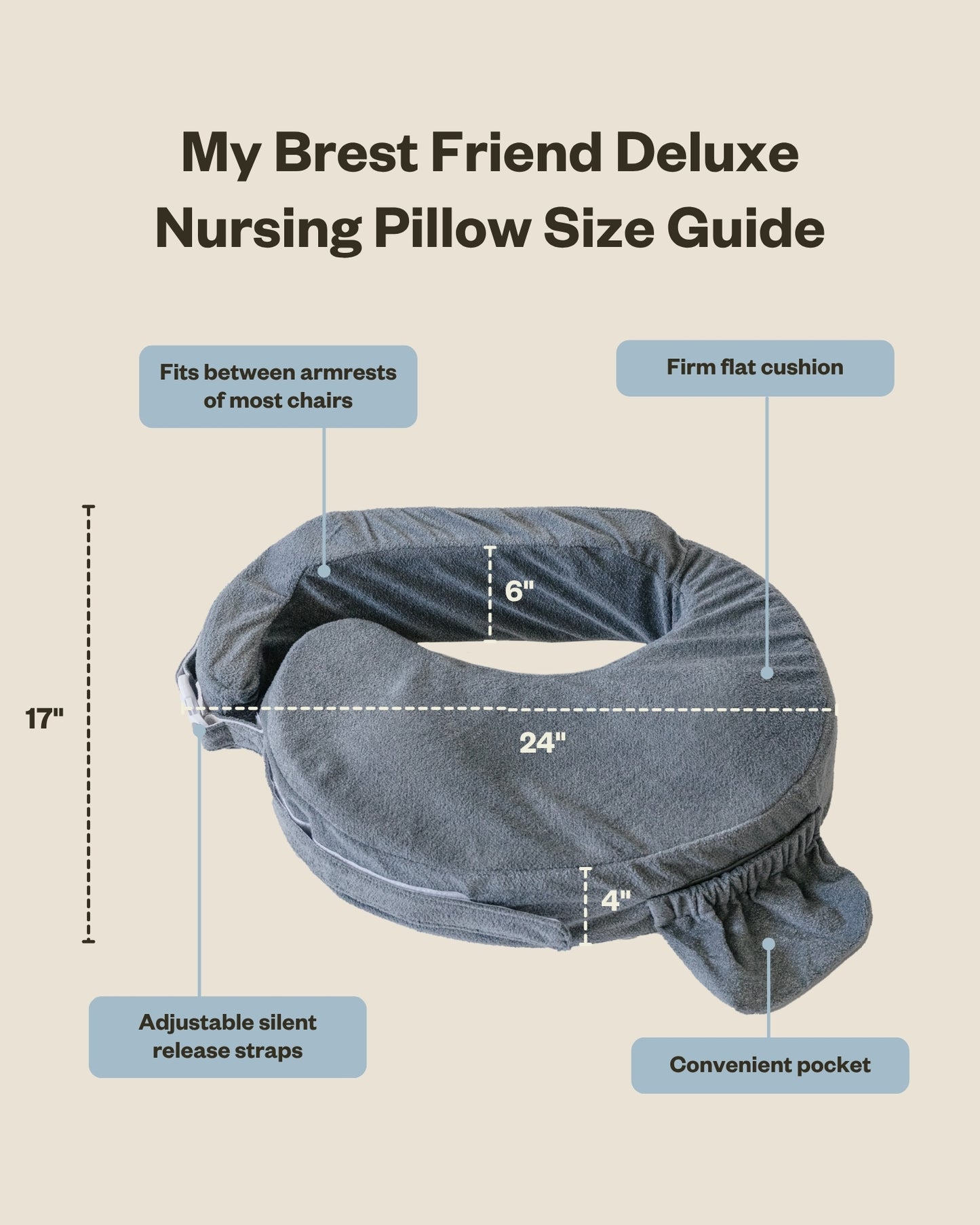 My Brest Friend - Deluxe Nursing Pillow