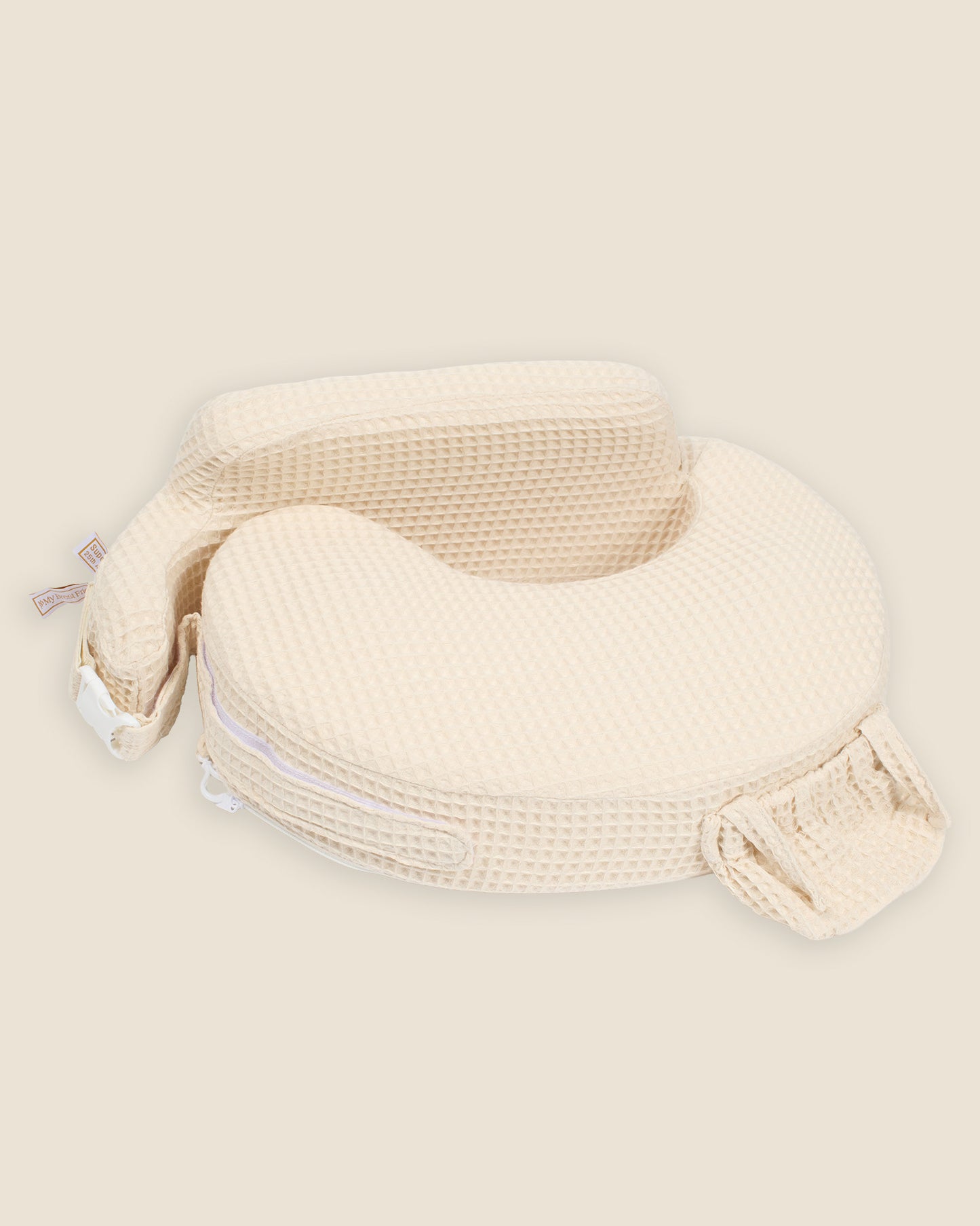 My Brest Friend - Super Deluxe Nursing Pillow in Oatmeal Waffle