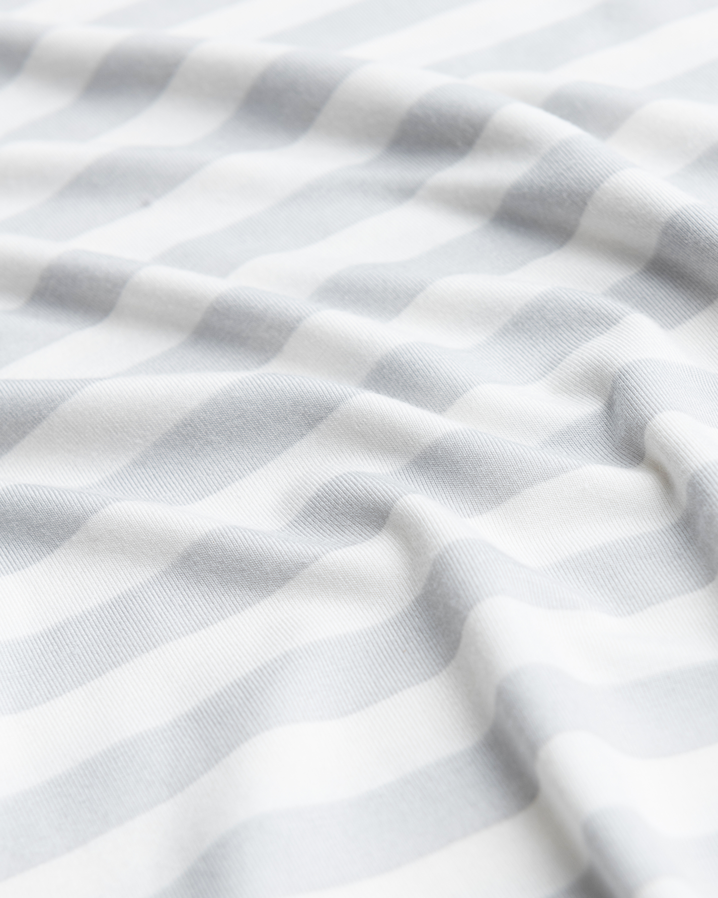 Close-up of Bamboo Multi-Use Nursing Cover in Grey Stripe