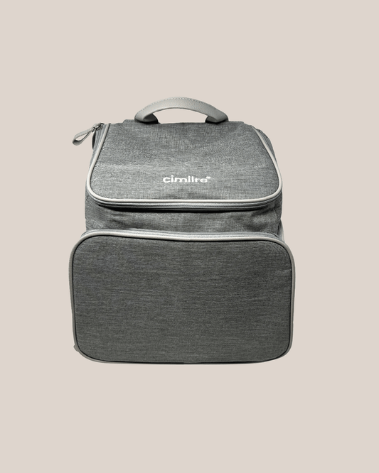 Cimilre - Journey Breast Pump Backpack front closed | Kindred Bravely