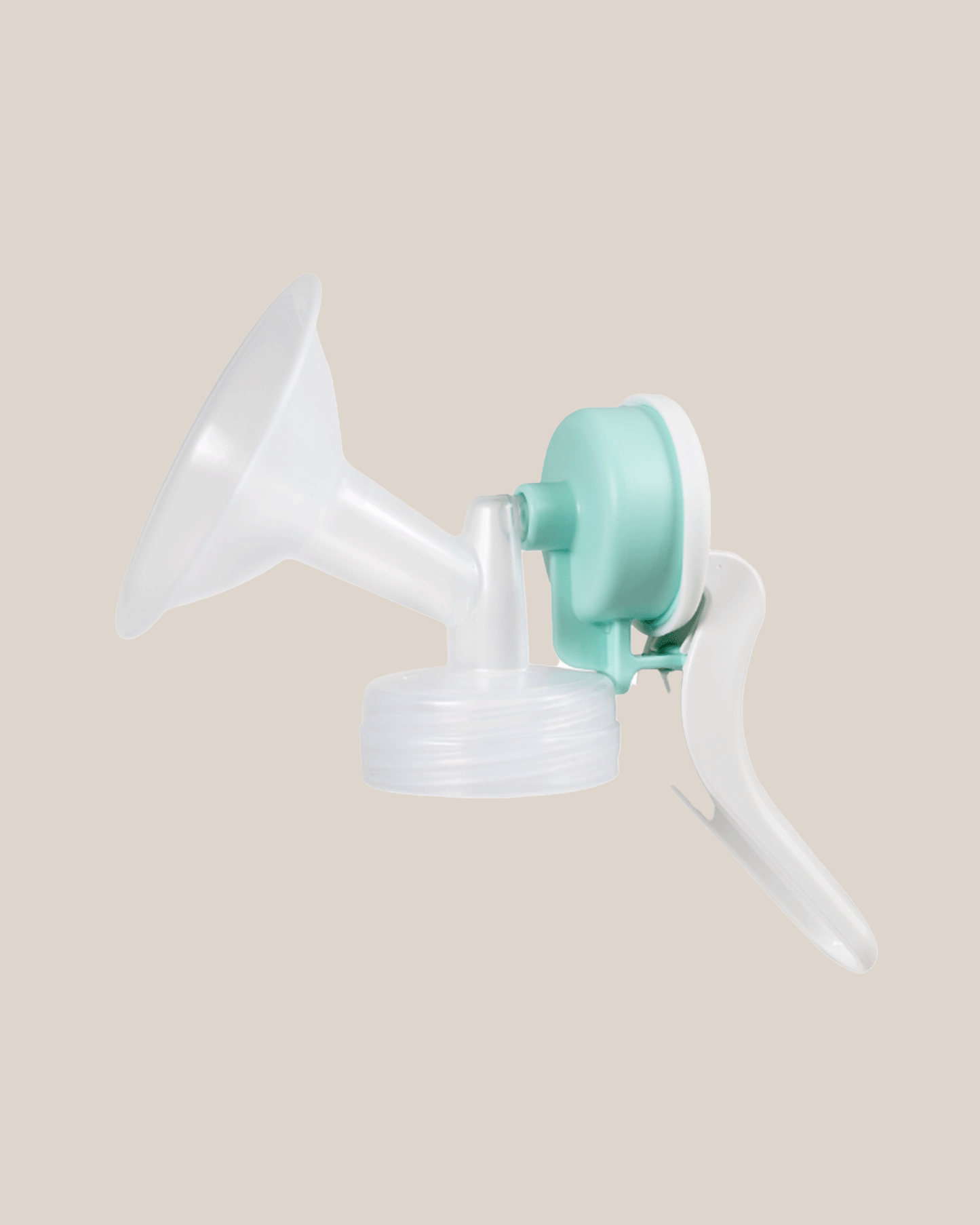 Cimilre - M1 Manual Breast Pump Handle, shown with shield | Kindred Bravely