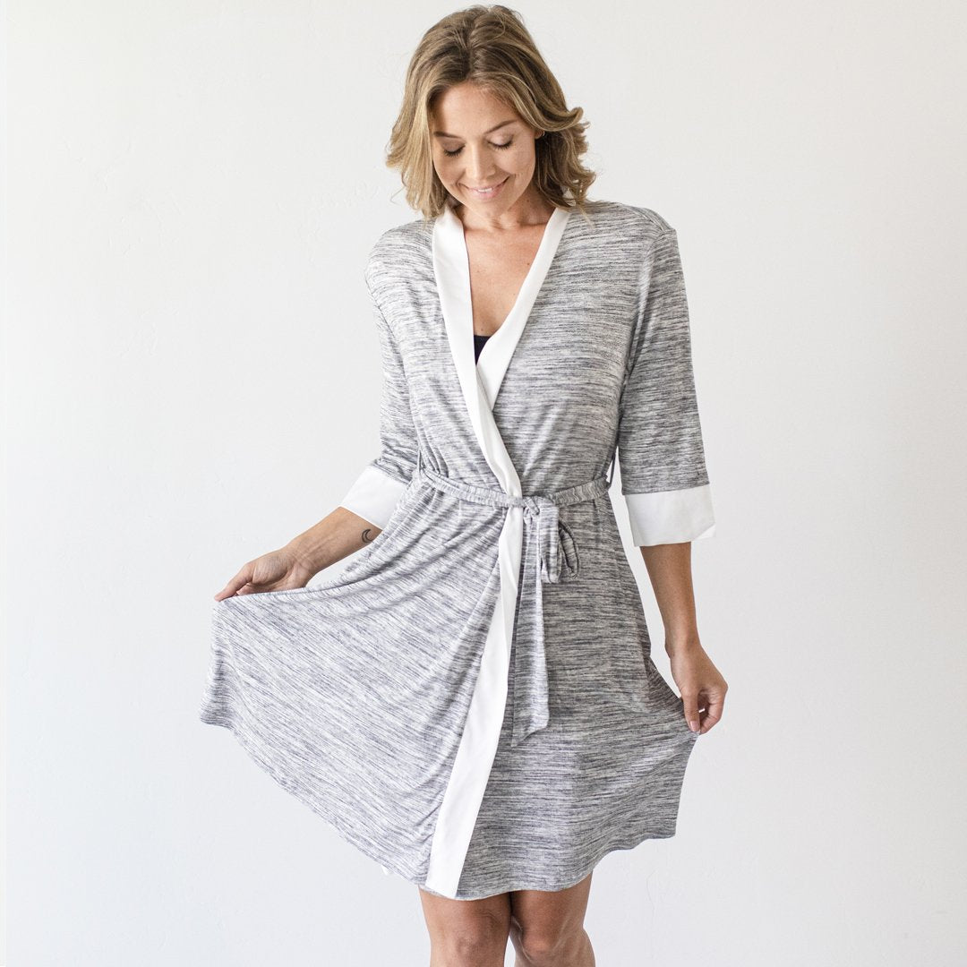 Emmaline Robe | Grey-Robes-Kindred Bravely