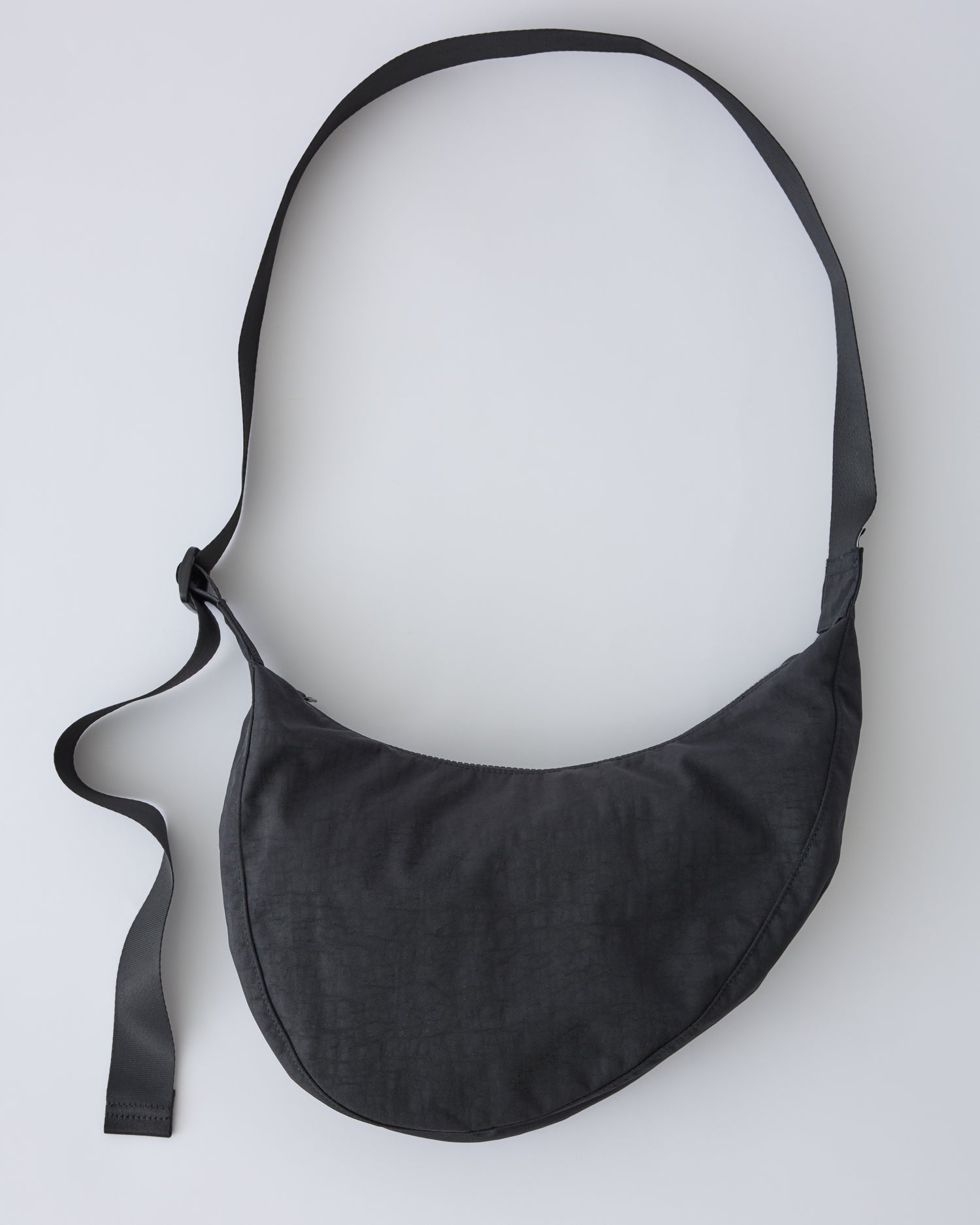 Quick Change Half Moon Crossbody Bag with Changing Mat | Black