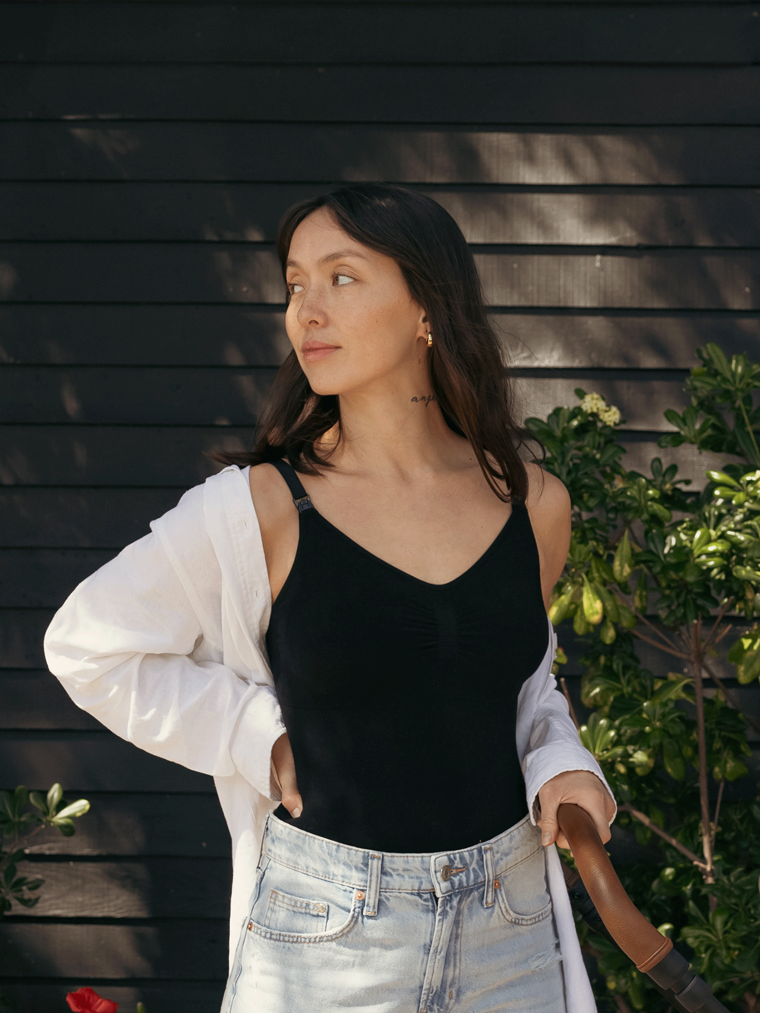 Sublime®️ Bamboo Maternity & Nursing Bodysuit | Black - Kindred Sublime®️ Bamboo Maternity & Nursing Bodysuit | Black - Kindred