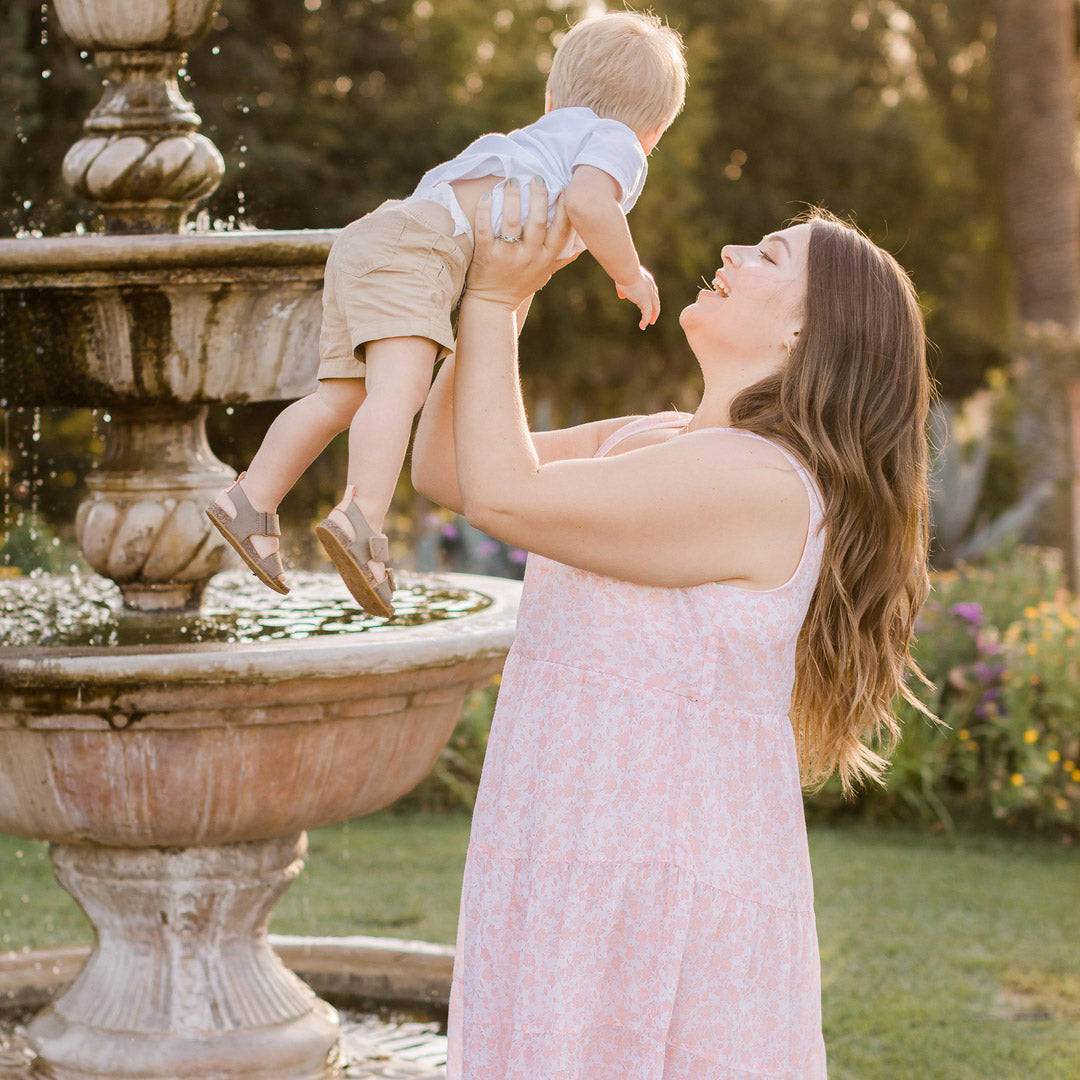 Magnolia Tiered Nursing & Maternity Maxi Dress | Secret Garden-Bottoms & Dresses-Kindred Bravely