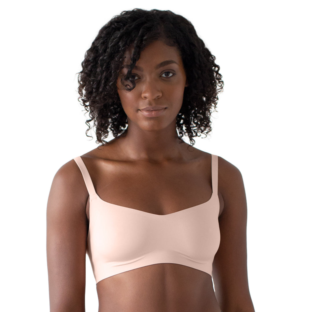 Seamless Classic Maternity Bra | Soft Pink-Bras-Kindred Bravely