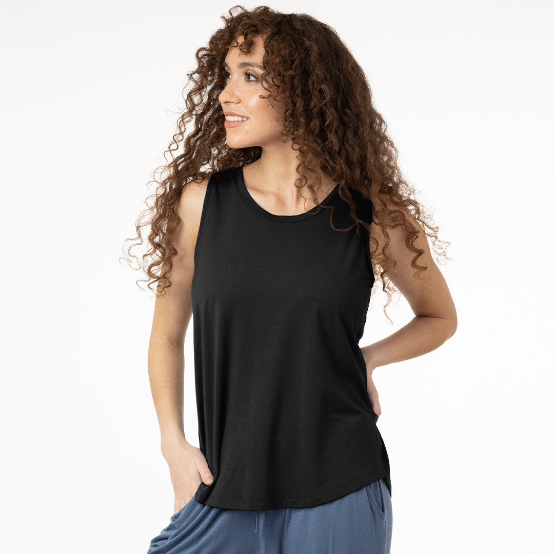 The Bamboo Everyday Tank | Black-Tops-Kindred Bravely
