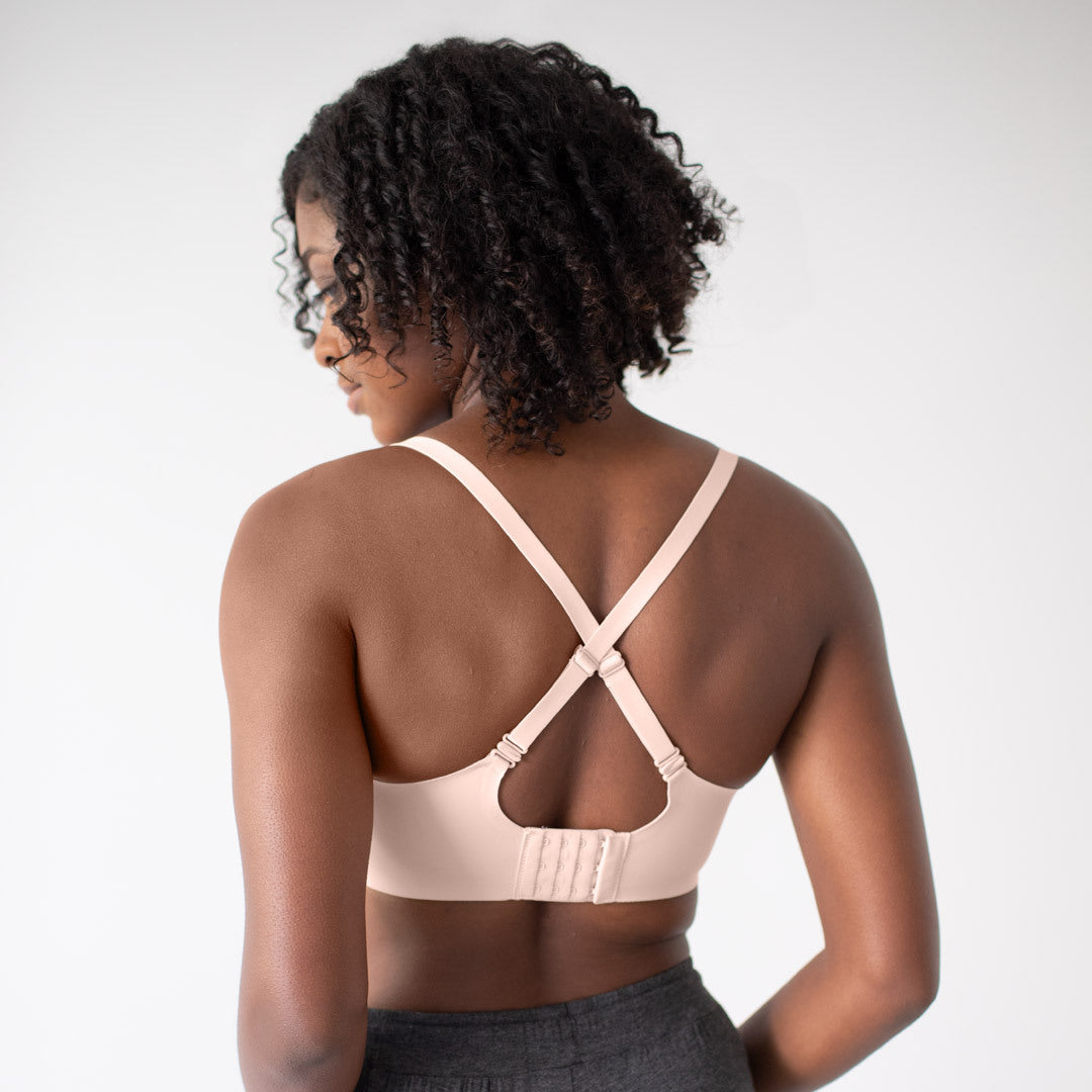 The Serenity Ultra Comfort Classic Bra | Soft Pink-Bras-Kindred Bravely