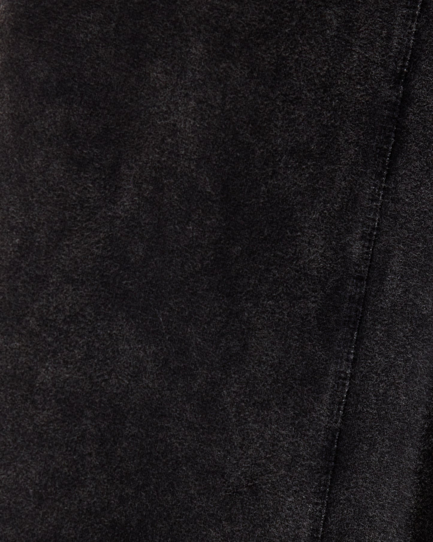 Close-up of dark wash fabric texture