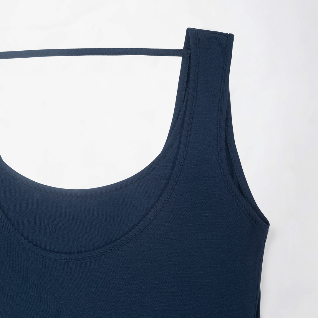 Zora Nursing & Maternity Maxi Dress | Navy-Bottoms & Dresses-Kindred Bravely