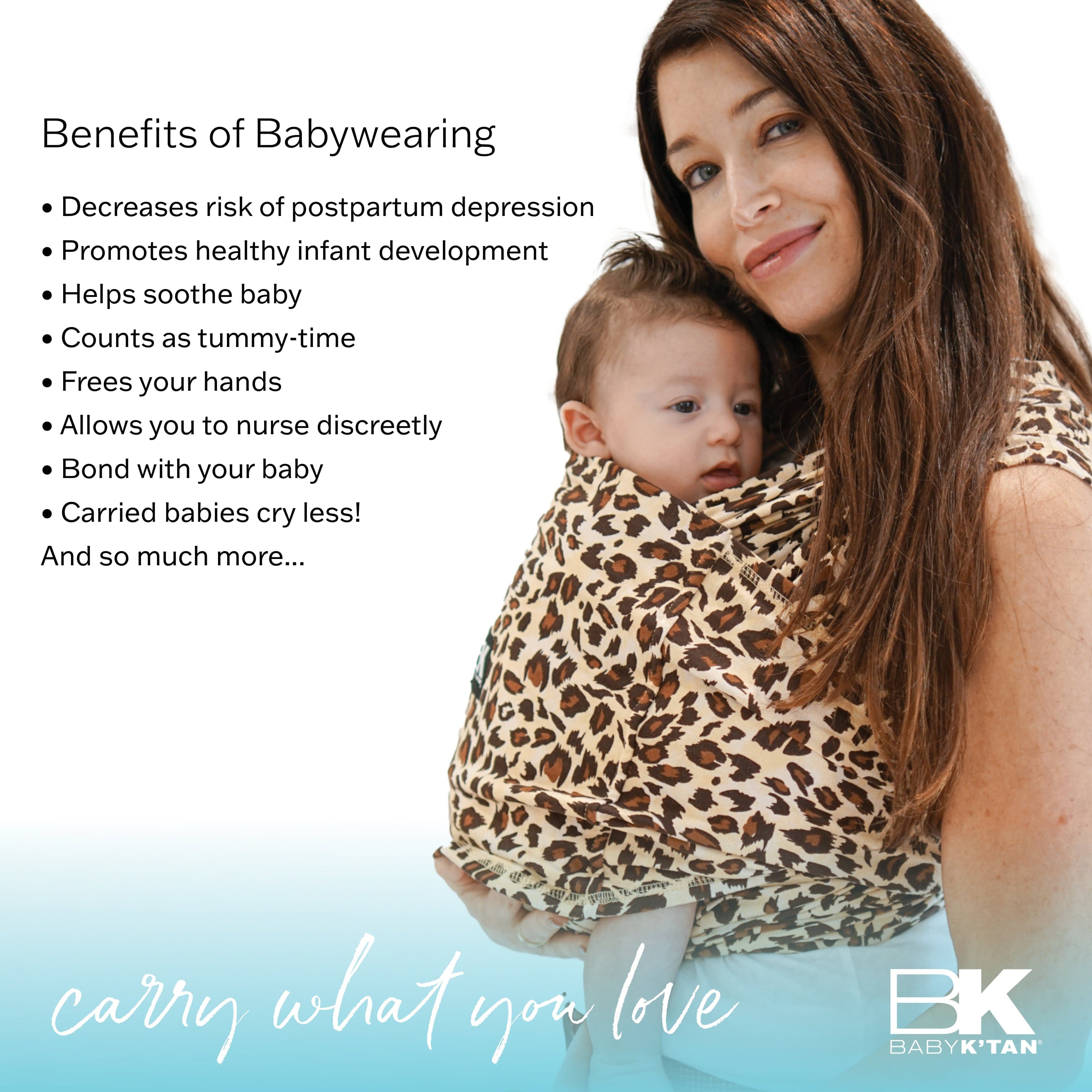 Baby K'Tan Babywearing Benefits | Kindred Bravely