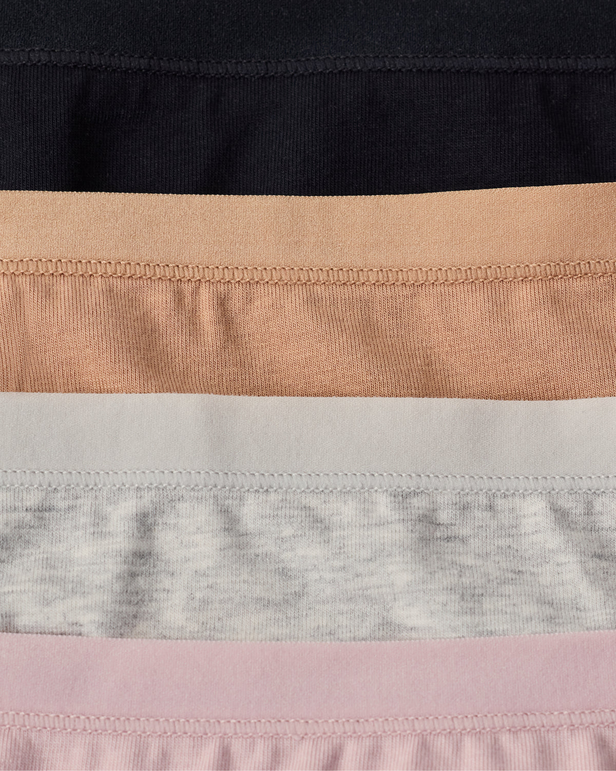 close up image of SoftStretch underwear in a close up view lay showcasing the fabric