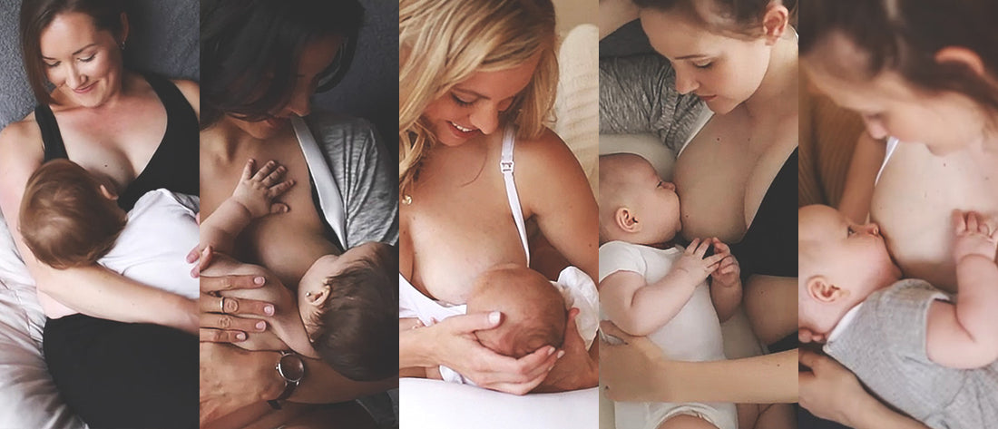 5 Common Breastfeeding Positions