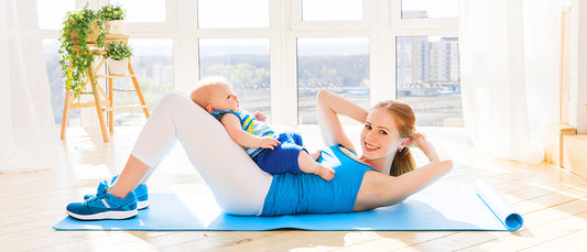 7 Ways to Work Out After Baby | Kindred Bravely
