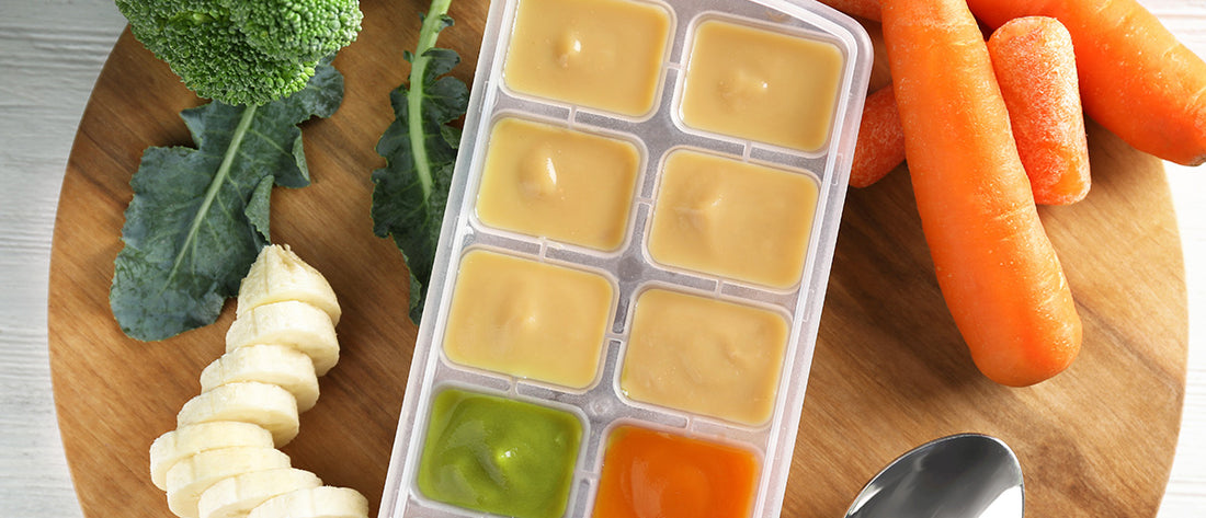 Five Simple Baby Food Recipes to <br> Stock Your Freezer