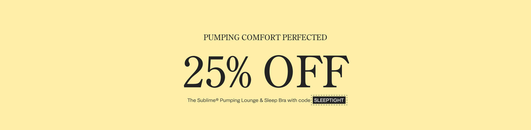 Sublime® Bamboo Hands-Free Pumping Lounge & Sleep Bra
