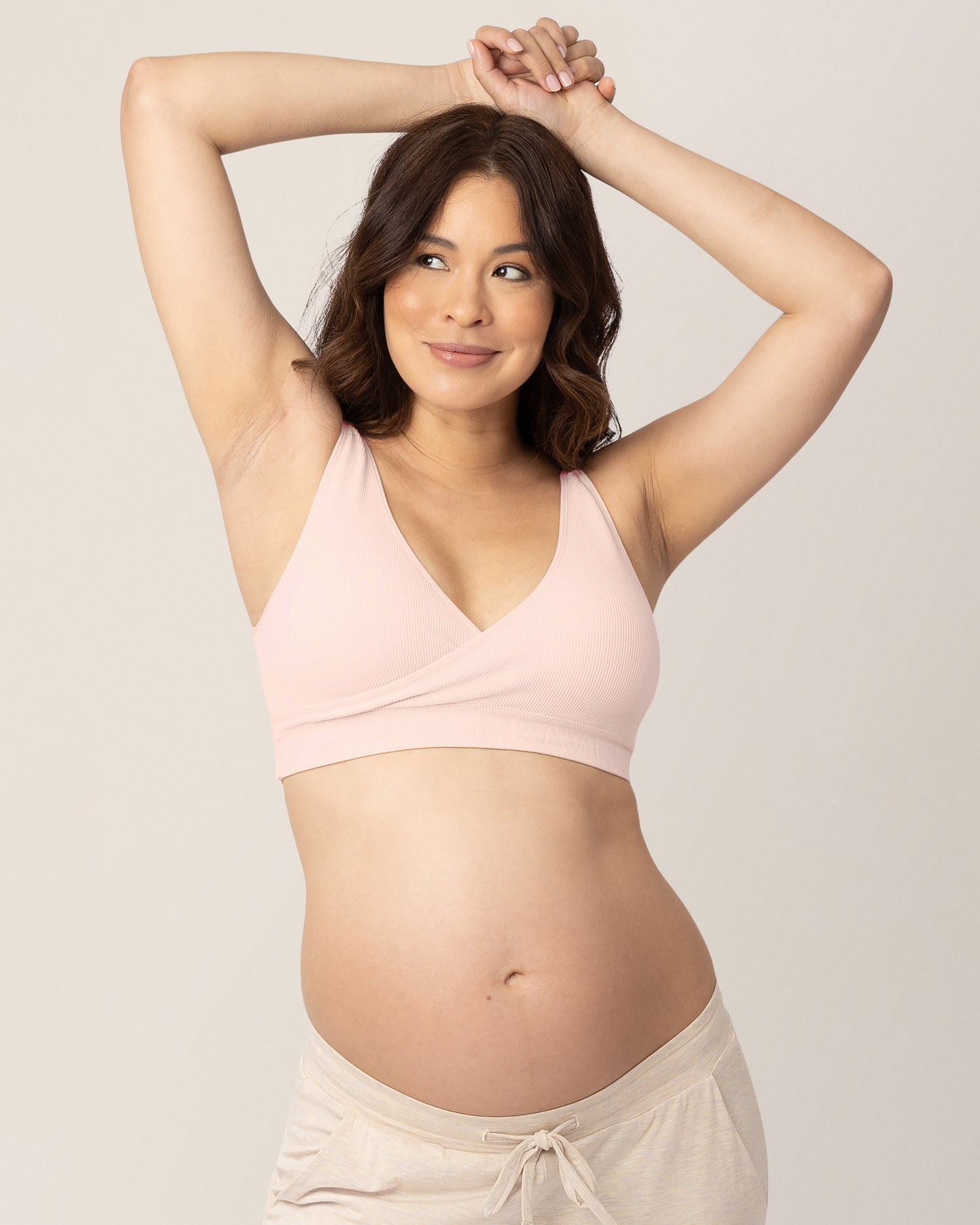Sublime® Adjustable Crossover Nursing & Lounge Bra Soft