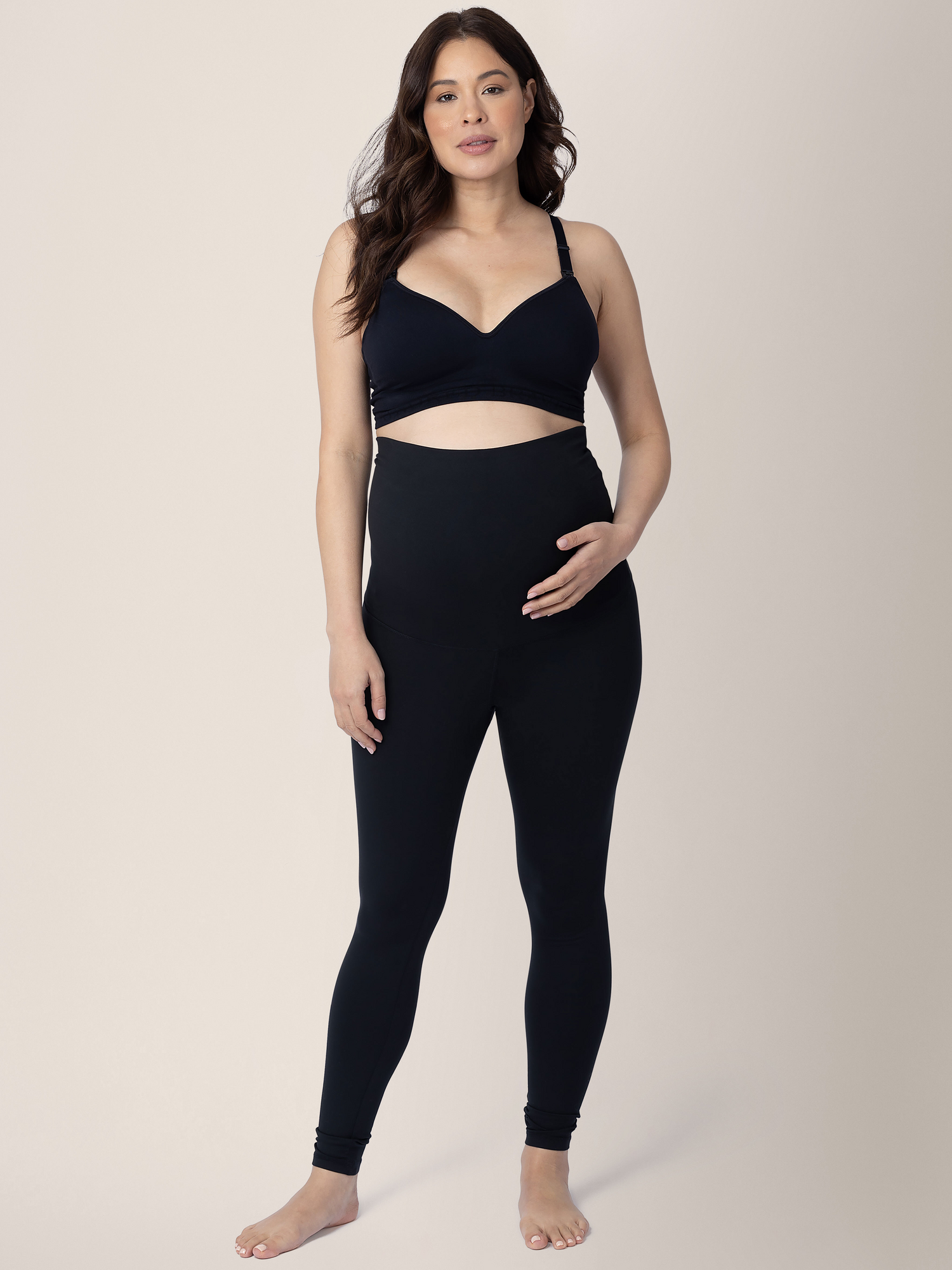 Basic Pregnancy Leggings - Dim Grey – Mama Couture