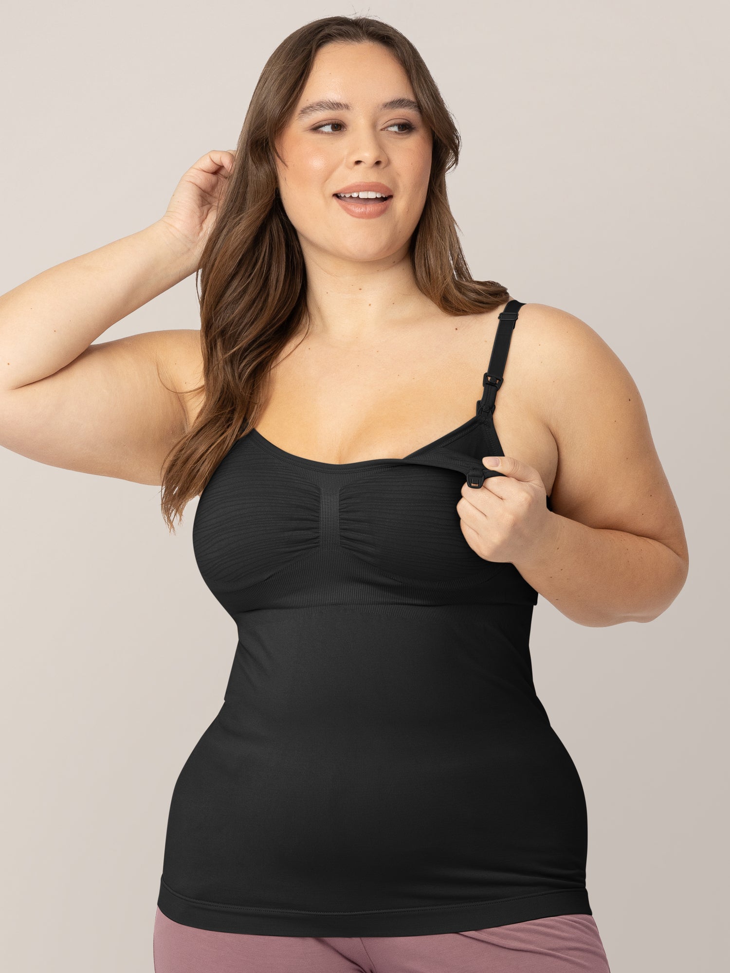 Belibea, Intimates & Sleepwear, Nwot Handsfree Pumping Bra Tank Xl Black  Belibea Nourish Nursing Seamless Cami