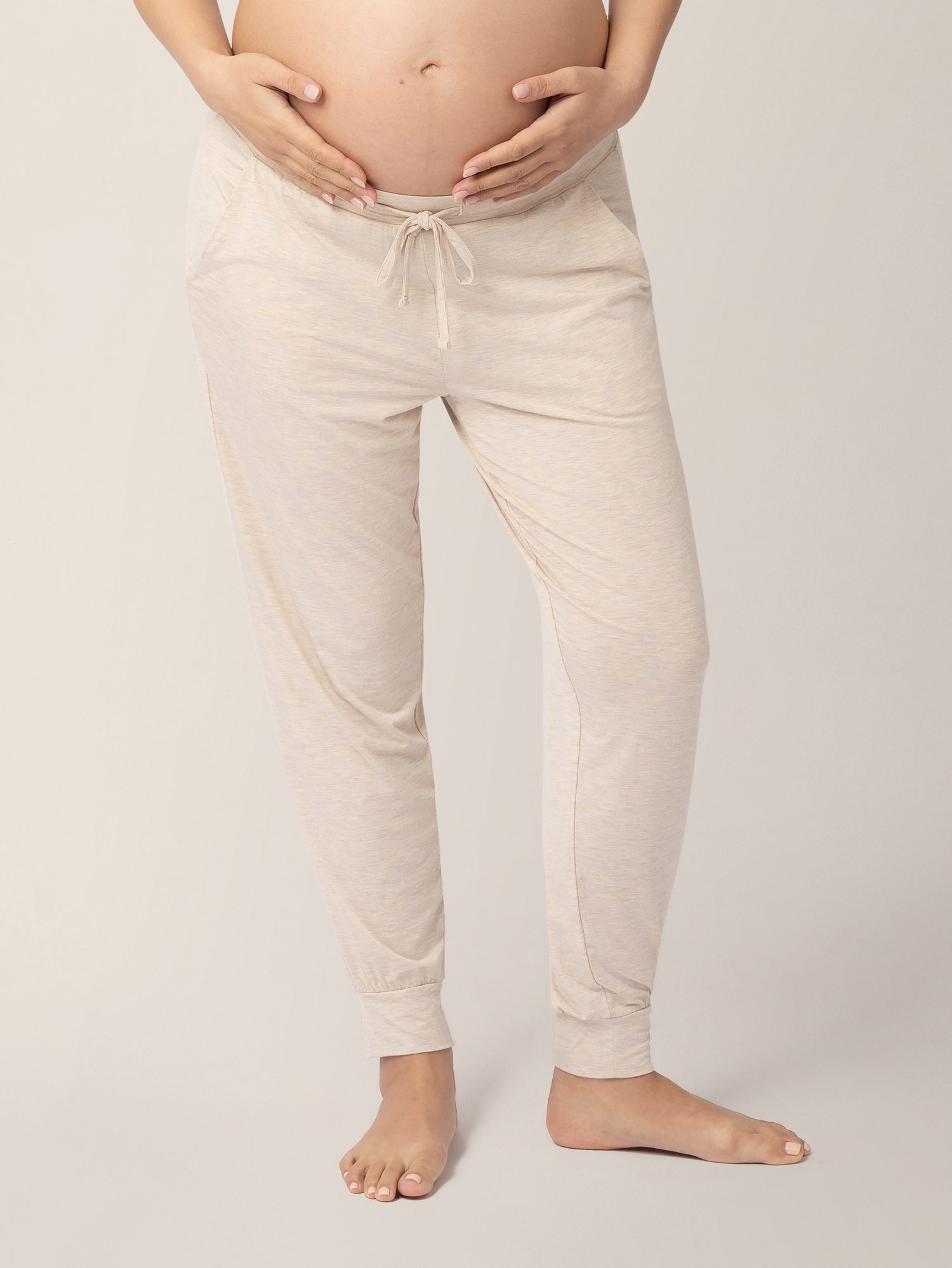 Oatmeal Beige Everyday Comfy Joggers