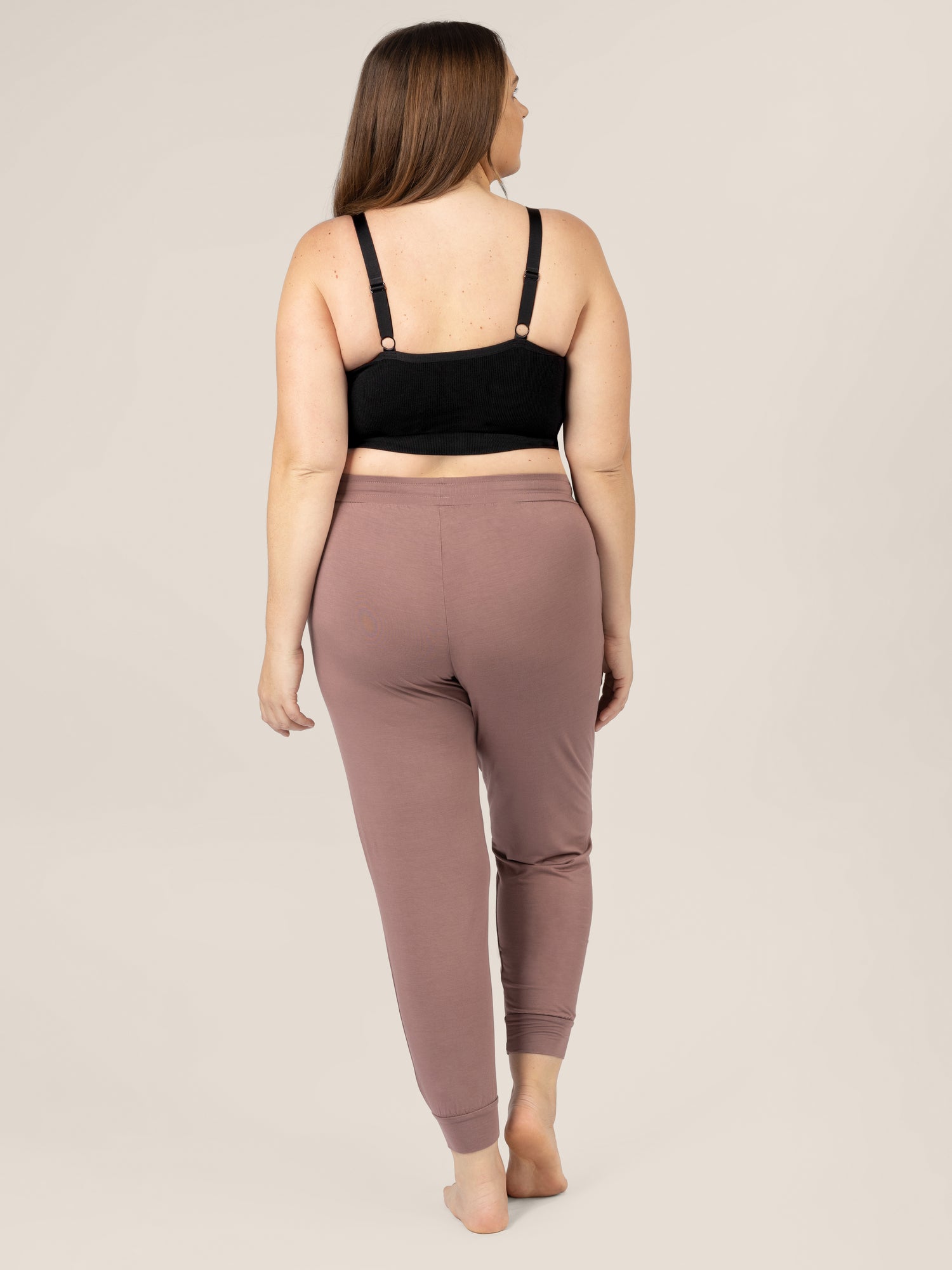 Back view of a model wearing the Everyday Lounge Jogger in Twilight