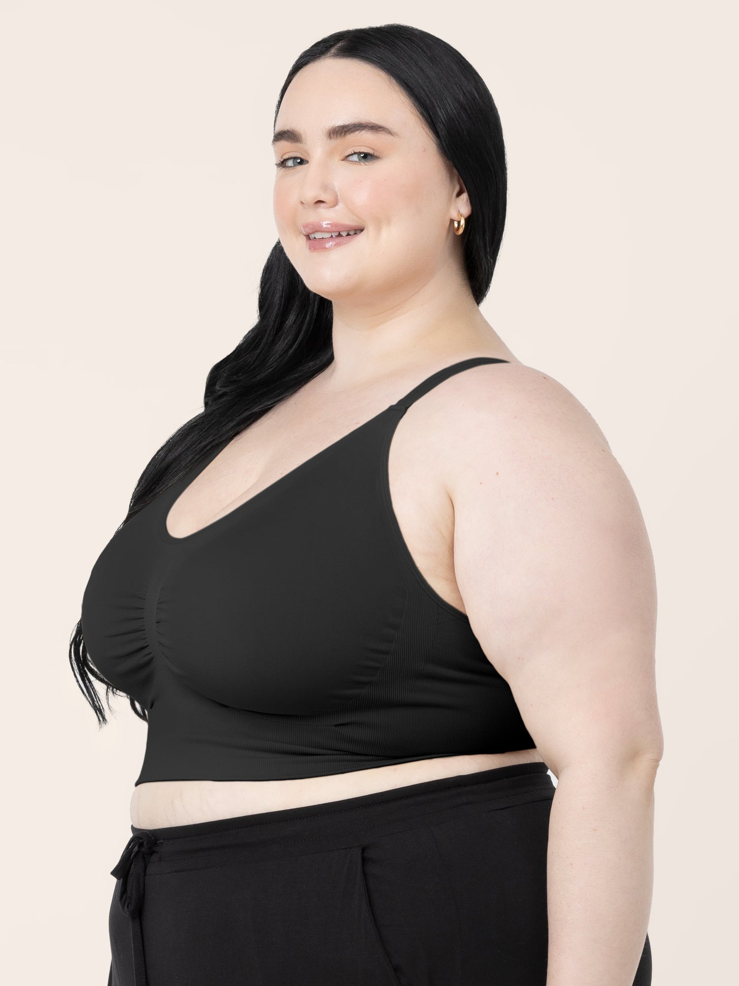 Nellie Sublime® Wireless Bra | Black