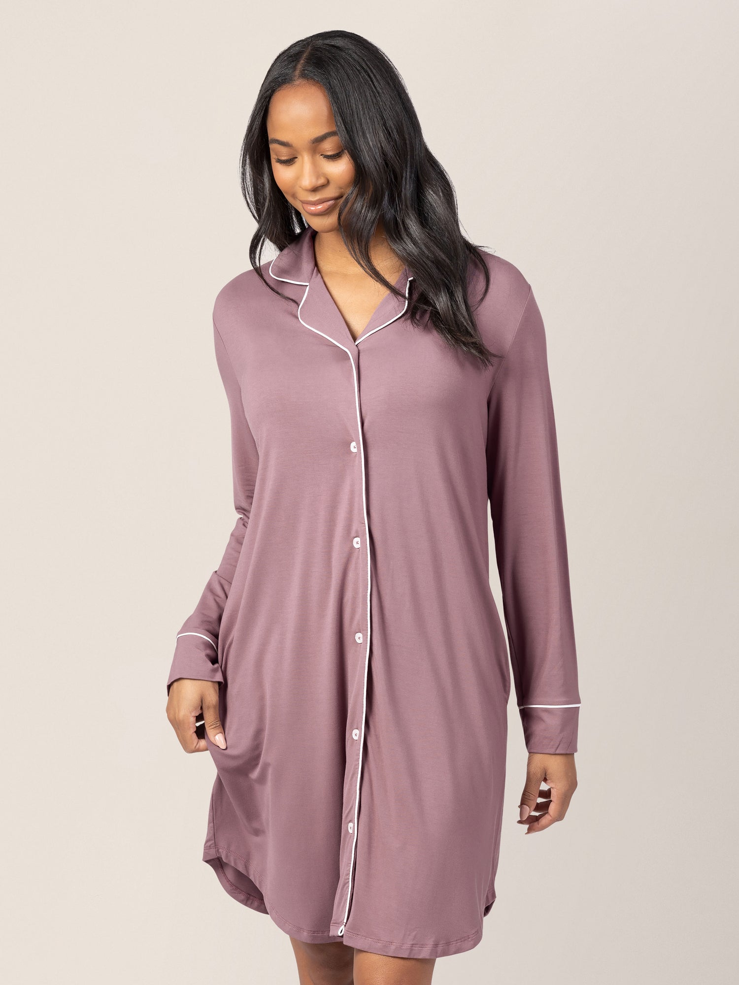GYS Women's Bamboo Viscose Nightgown - Sleeveless Racerback Sleep Dress, Soft & Cooling For Summer (Plus Size 4XL)