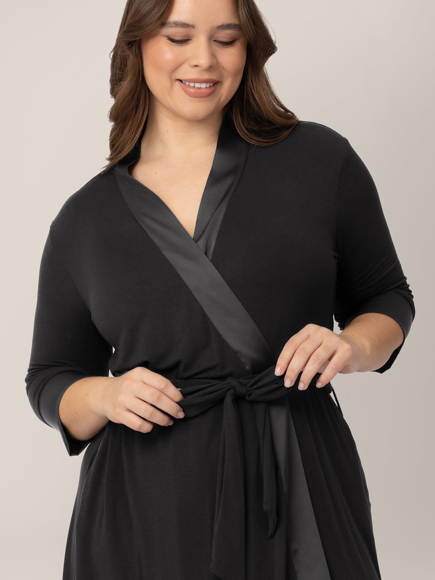 Emmaline Robe | Black Emmaline Robe | Black