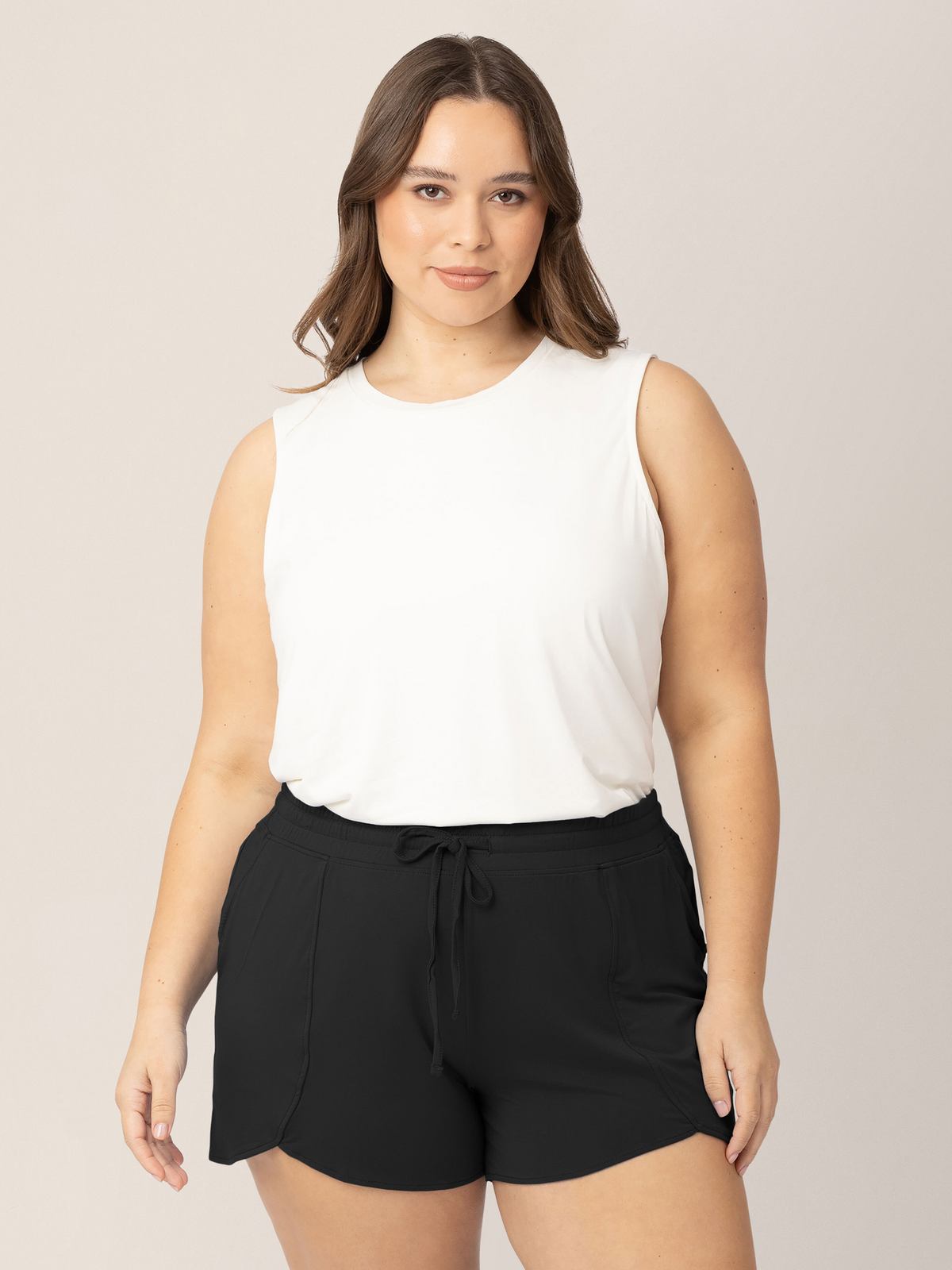 Bamboo Maternity & Postpartum Lounge Short | Black - Kindred Bravely Bamboo Maternity & Postpartum Lounge Short | Black - Kindred Bravely