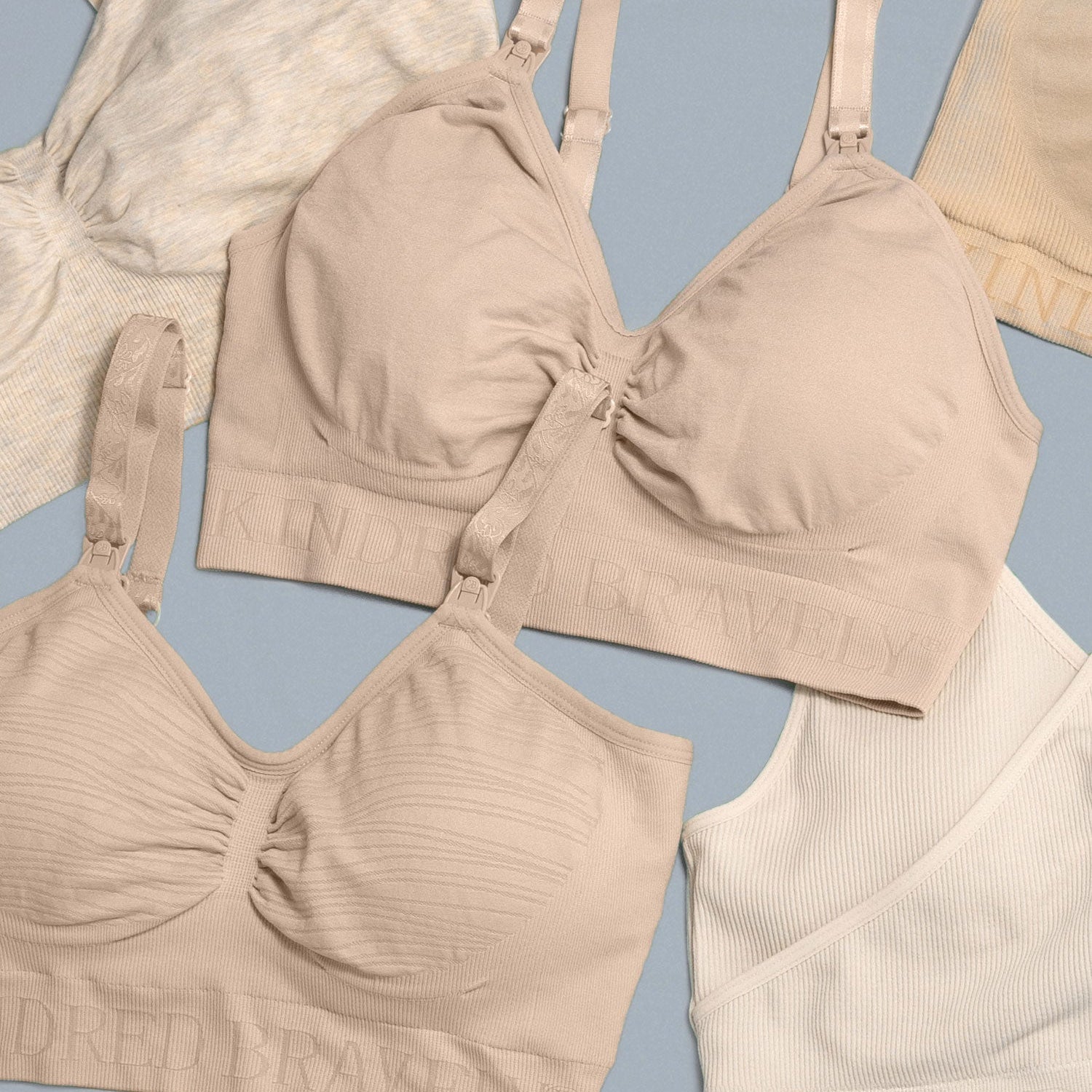 DualFunction Breastfeeding & Postpartum Bras Kindred Bravely