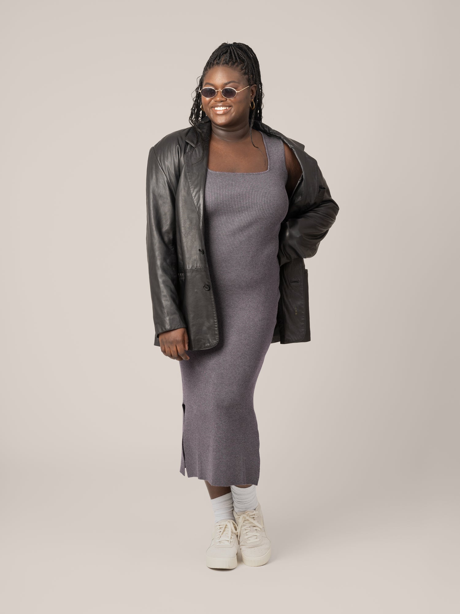 leather maternity dress Black Vegan Leather Maternity Dress