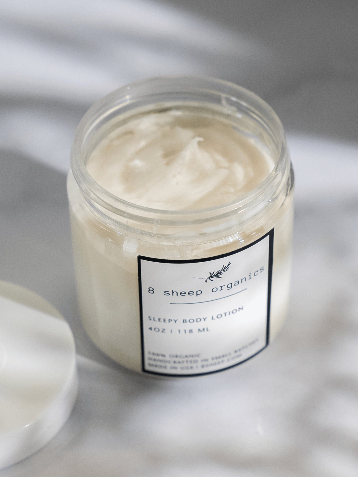 8 Sheep Organics - Organic Sleepy Body Lotion | Kindred Bravely