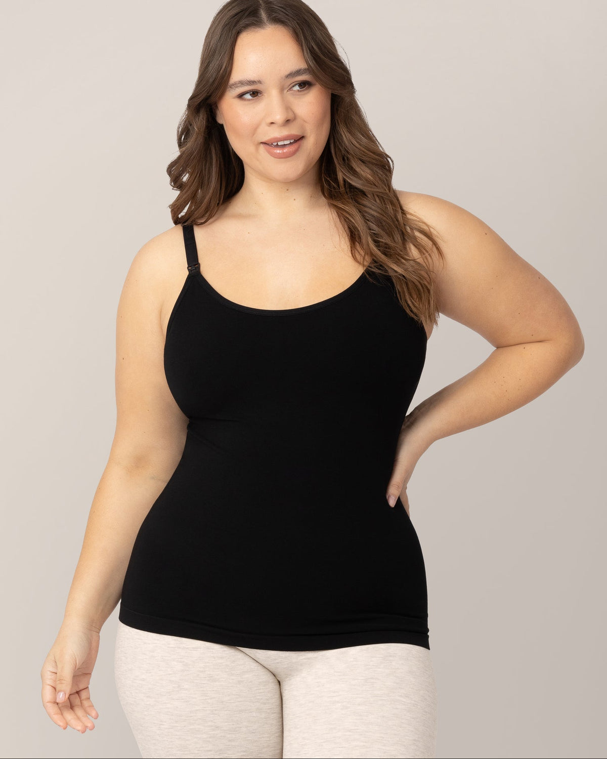 Sublime® Bamboo Nursing Camisole Two-Pack | Black - Kindred Bravely