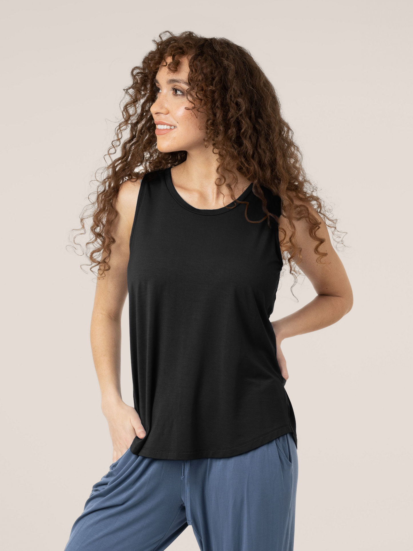 The Bamboo Everyday Tank | Black-Tops-Kindred Bravely