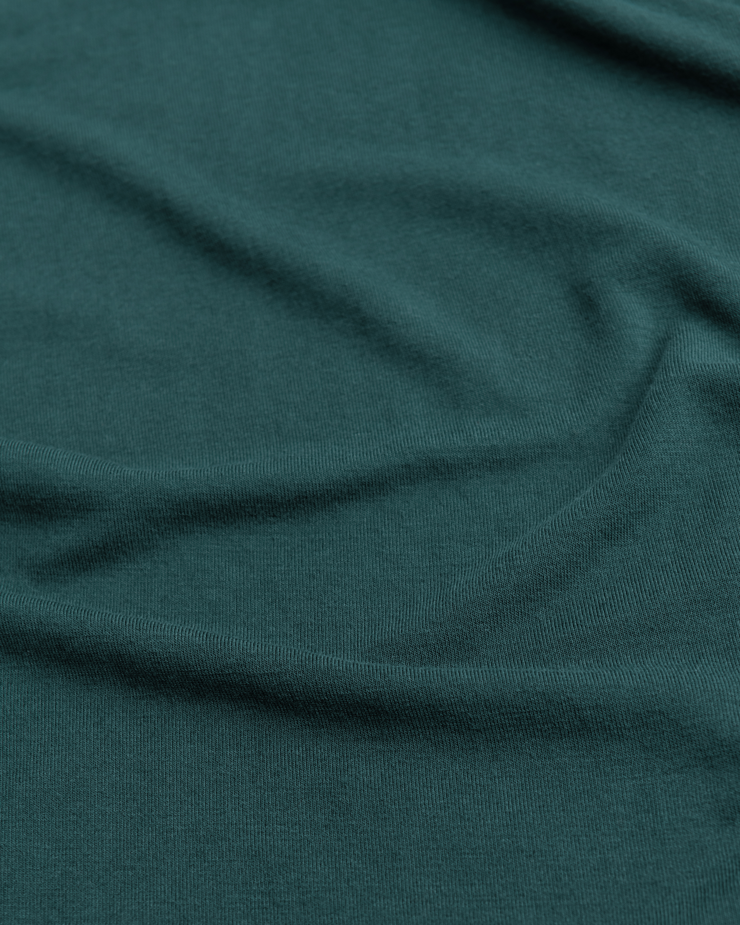 Close-up of Bamboo Knotted Baby Gown in Evergreen