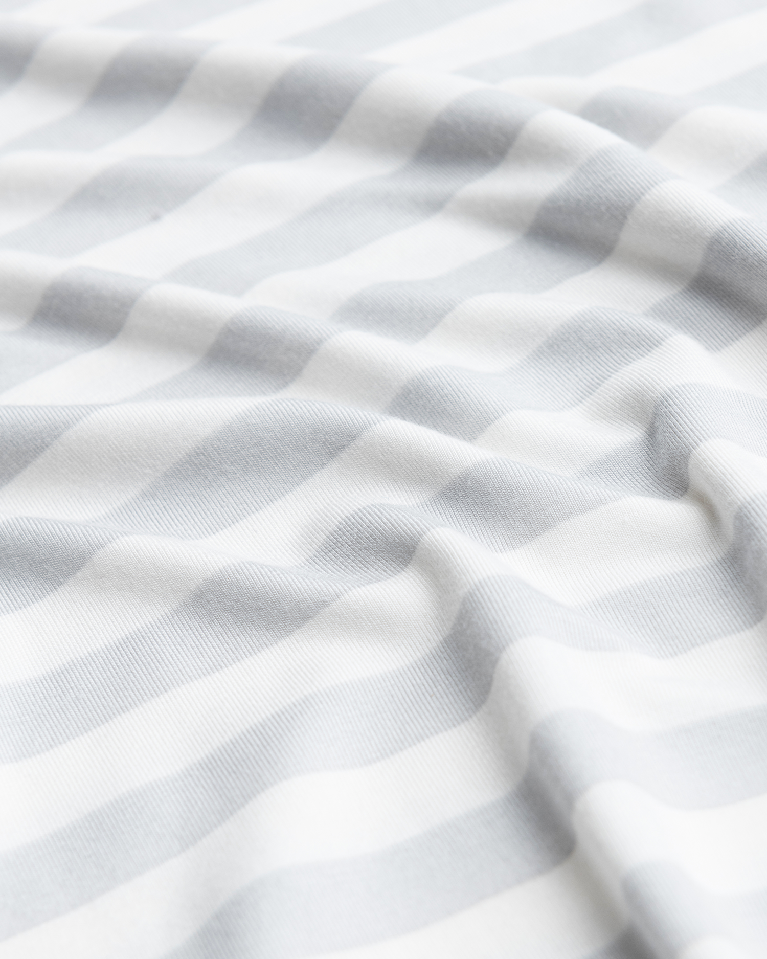 Close-up of Bamboo Multi-Use Nursing Cover in Grey Stripe