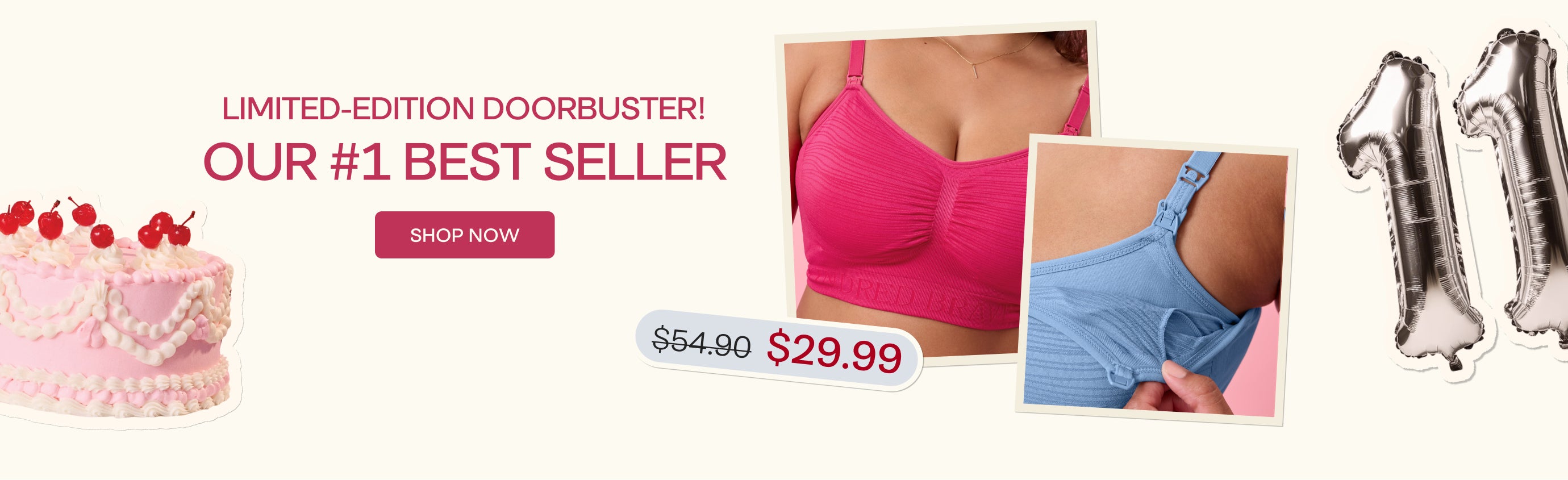 Promotional banner for limited-edition doorbuster offer on our #1 best seller with price tag.