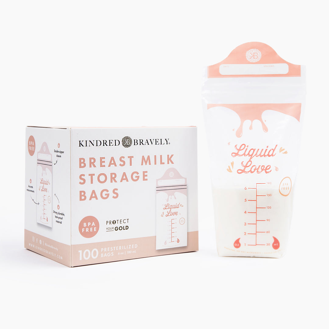 Momcozy Breastmilk Storage Bags - White, 120 | Babylist Shop