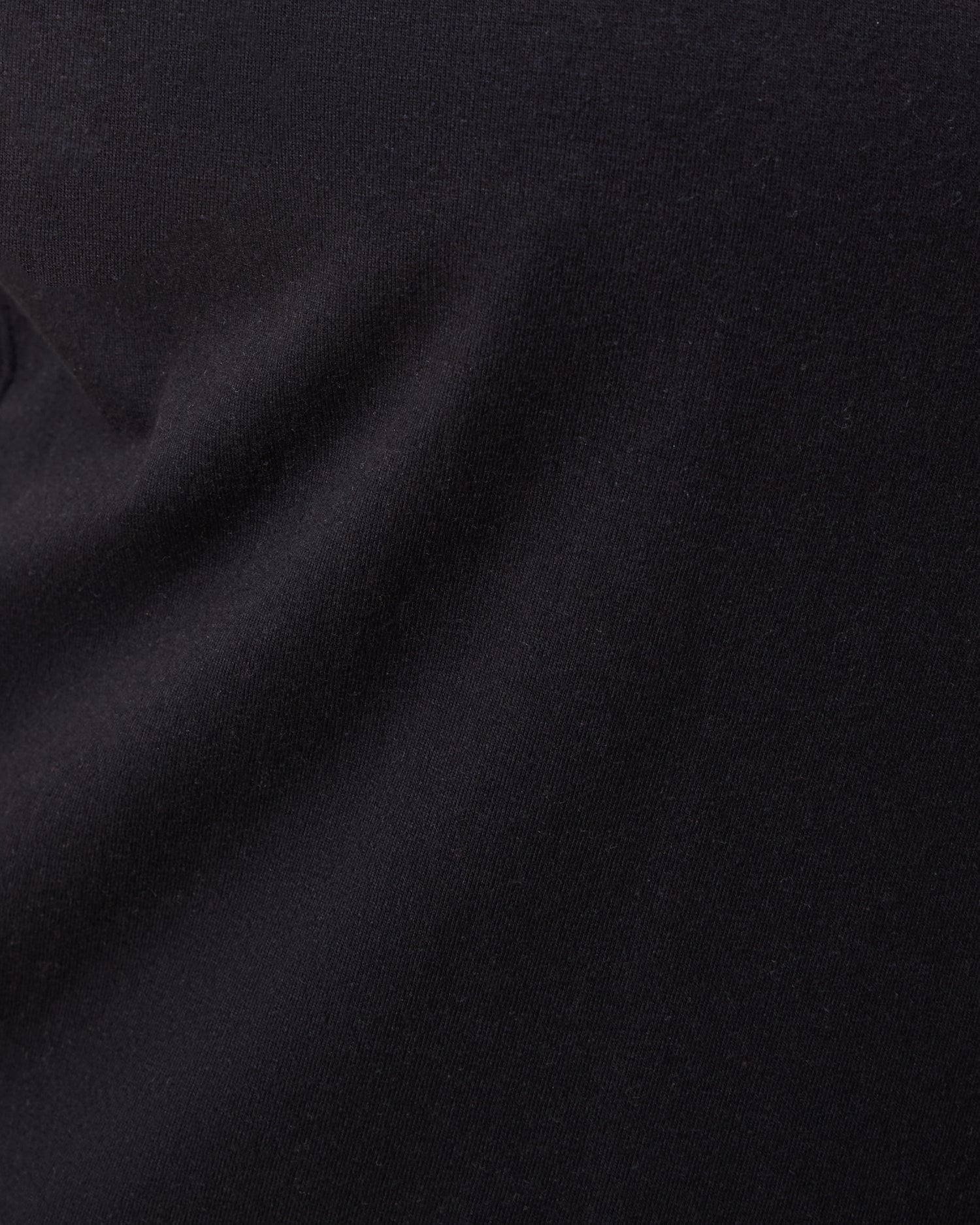 Close-up of black fabric texture