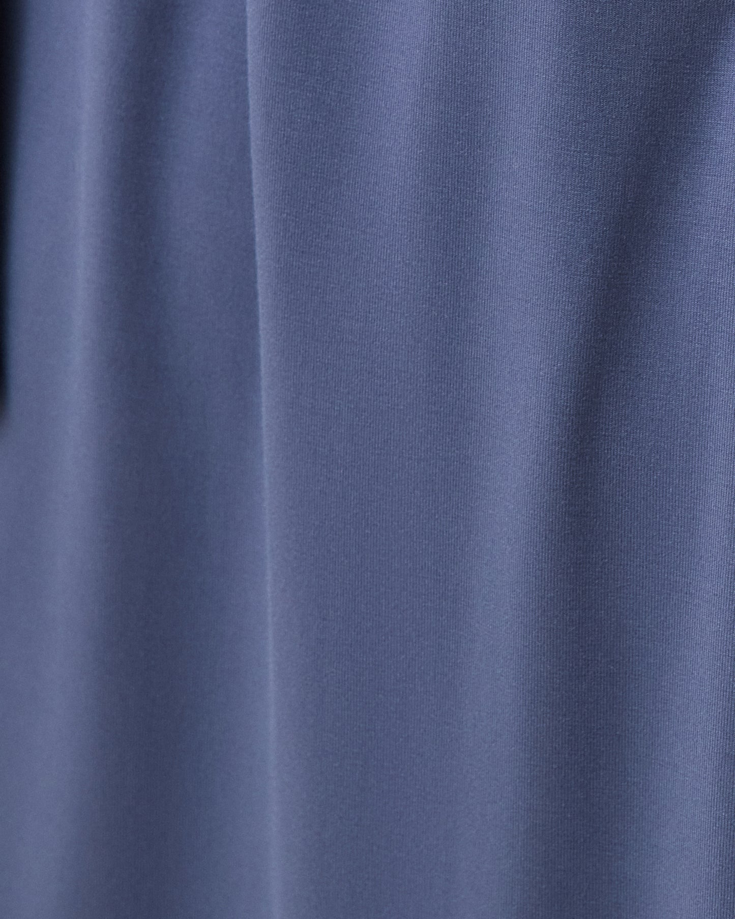 Close up of Clea Bamboo Robe in Slate Blue