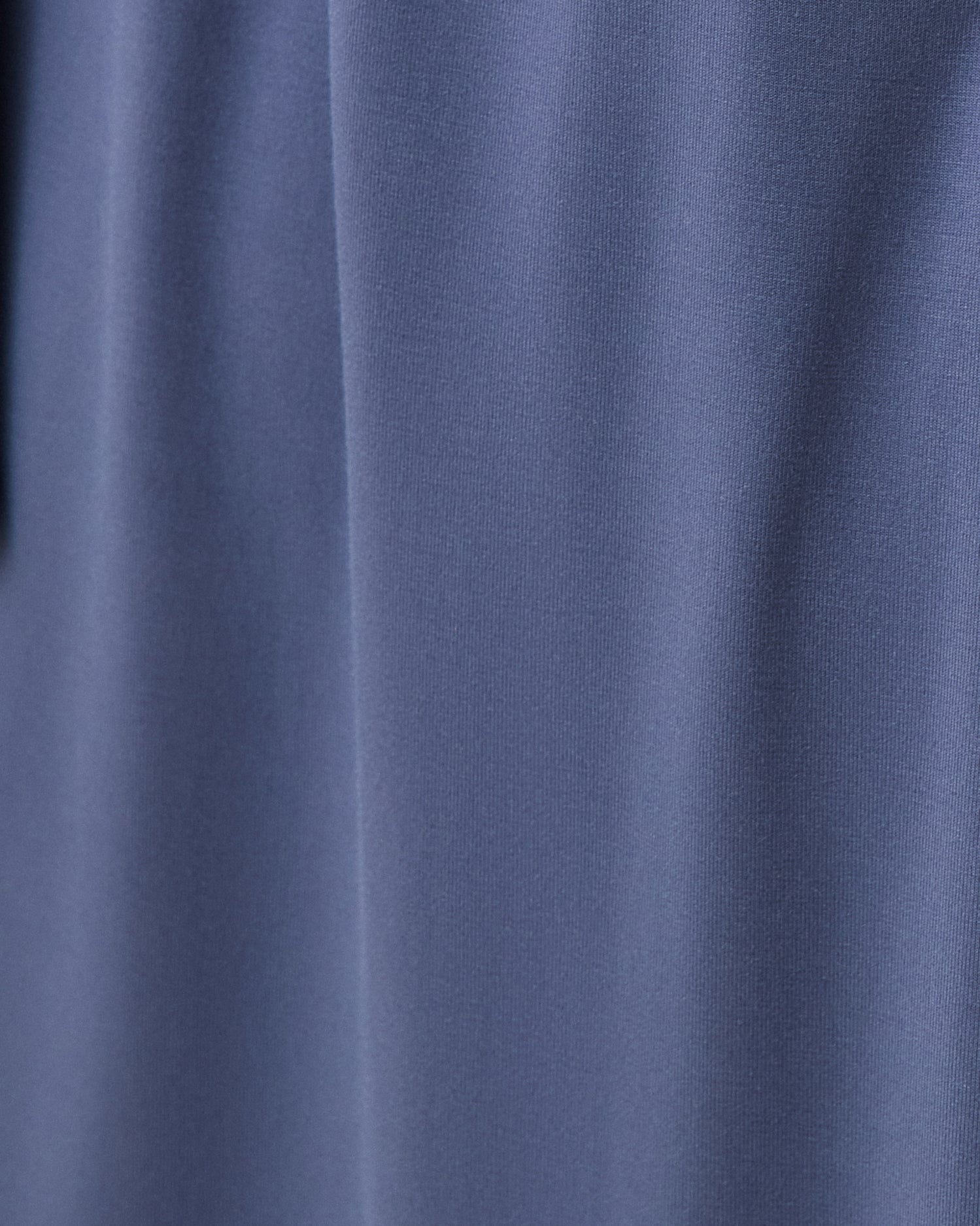 Close up of Clea Bamboo Robe in Slate Blue