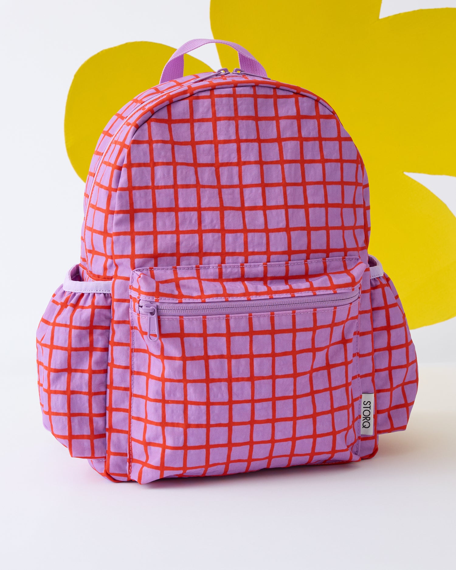 Cool Kid Backpack | Orchid Grid - Storq by Kindred Bravely