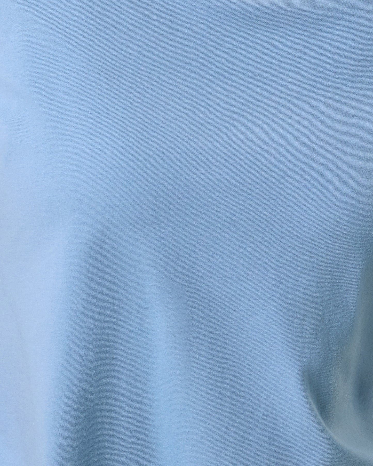 Close up of Classic Cotton Nursing T-shirt in Vintage Blue