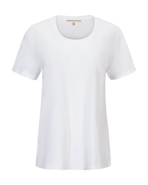 White t-shirt on a transparent background