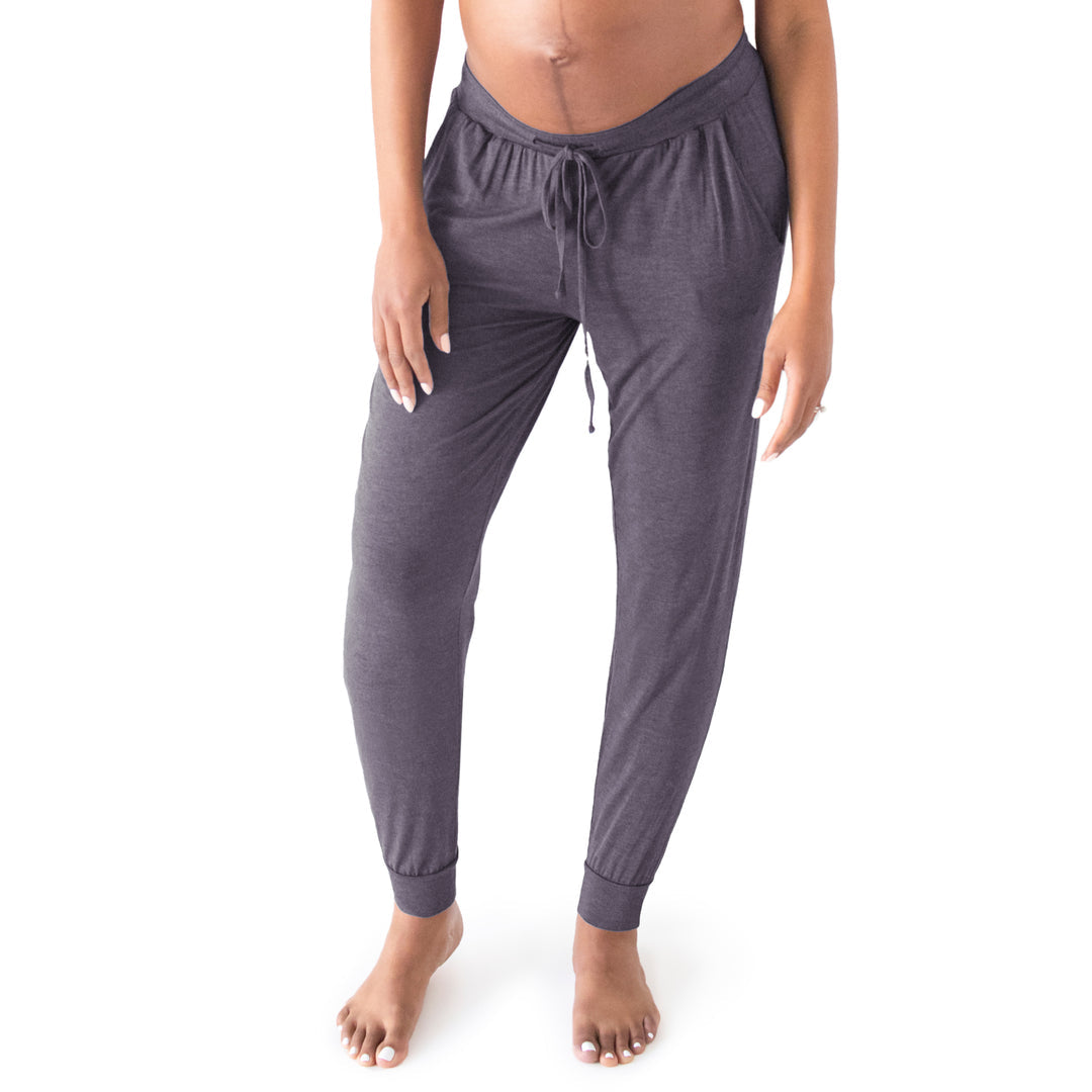 Everyday Lounge Joggers | Long - Heathered Granite-Bottoms & Dresses-Kindred Bravely