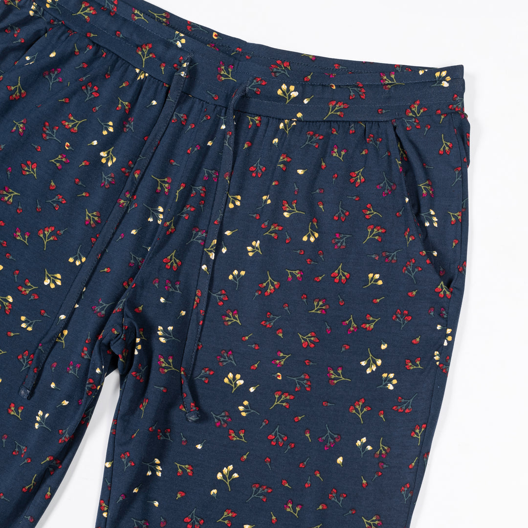 Everyday Lounge Joggers | Winter Bloom-Bottoms & Dresses-Kindred Bravely