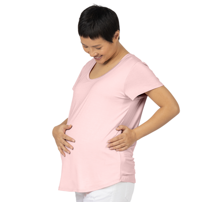 Everyday Nursing & Maternity T-shirt | Dusty Pink-Tops-Kindred Bravely