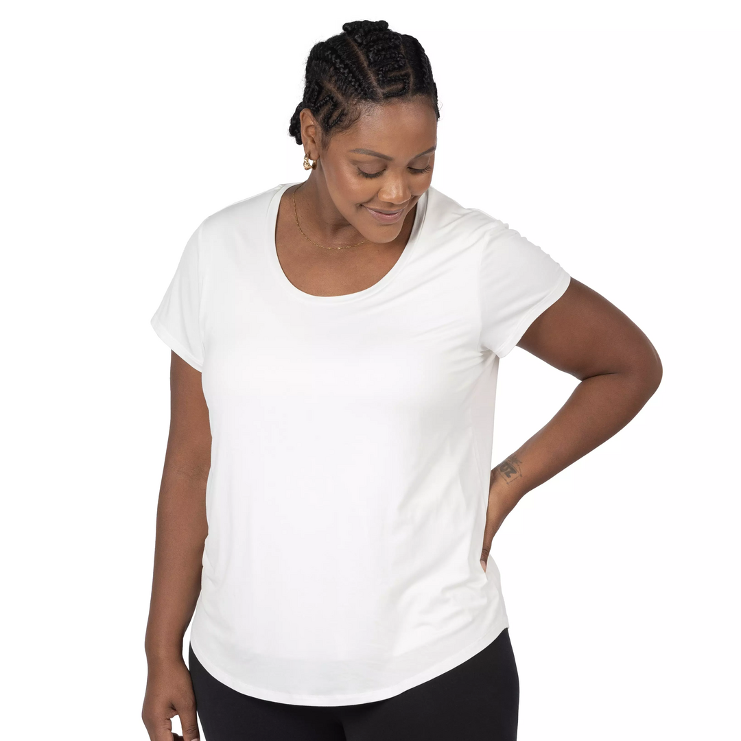 Everyday Nursing & Maternity T-shirt | White-Tops-Kindred Bravely