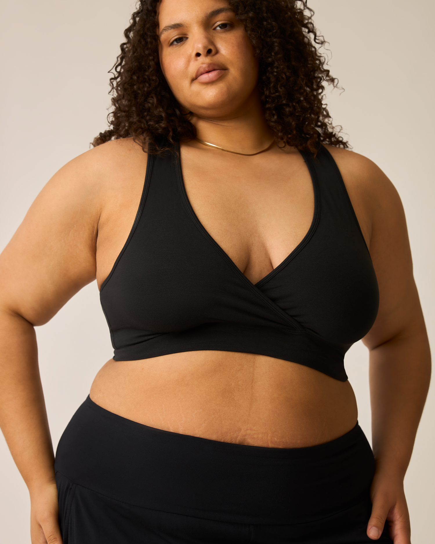 French Terry Racerback Nursing & Sleep Bra